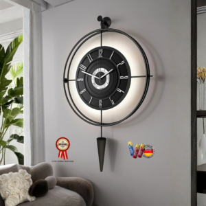 lavinya siyah kadran ledliexclusive black duvar saati